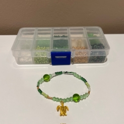 Smykkeæske, grøn - 199,-